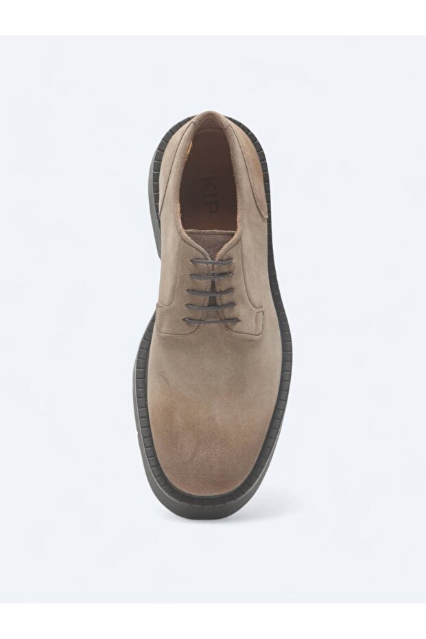 Vizon Süet Smart Casual Ayakkabı - 3