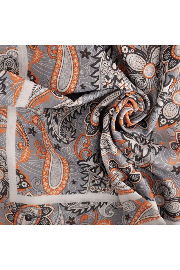 Eșarfă cu model natural - 2