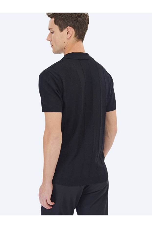 Siyah Regular Fit Casual Gömlek - 6