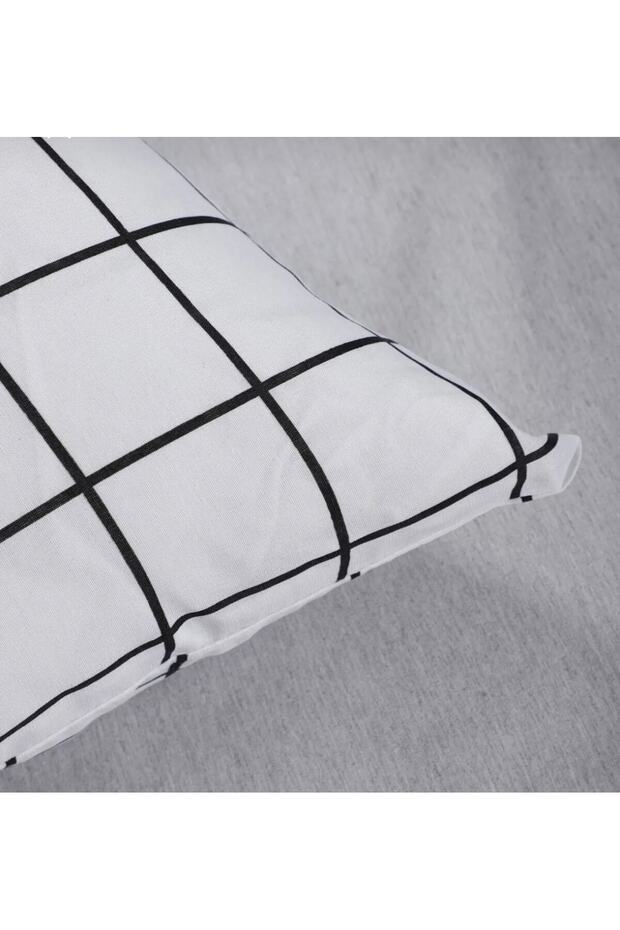 Double Fitted Sheet Set - Checkered - 5