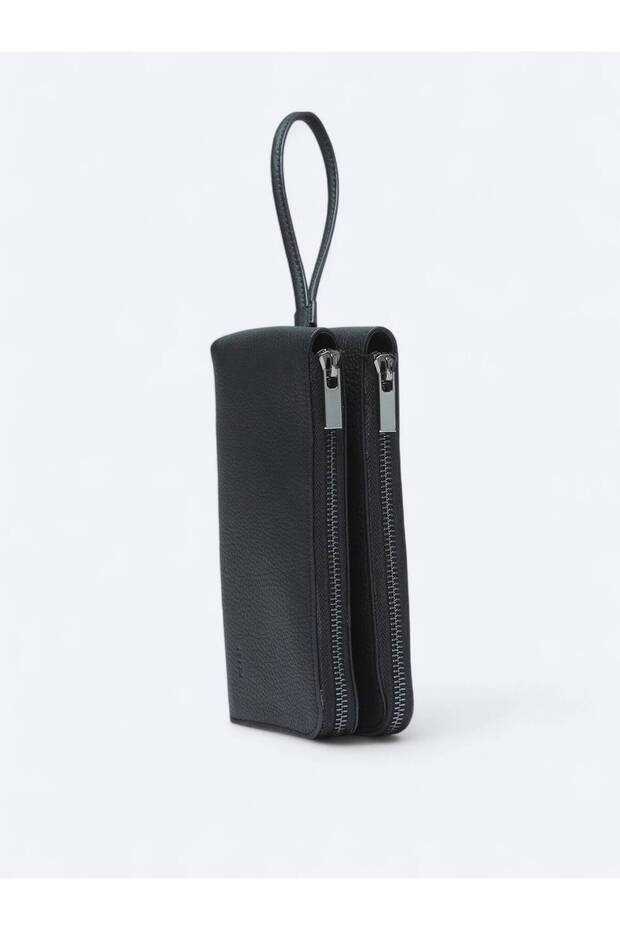 Siyah Deri Çanta - 4