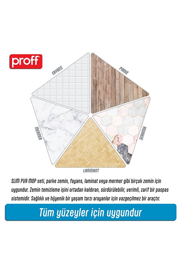 Slim Pva Mop Set - 5