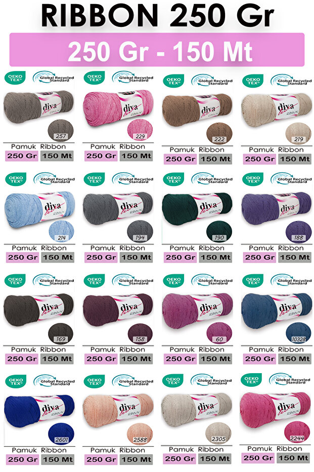 Diva Ribbon 2305 Bej - 4