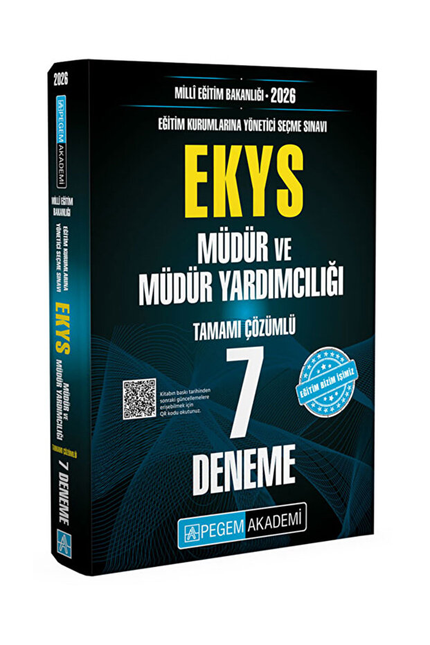 2026 MEB EKYS Müdür ve Müdür Yardımcılığı Tam Kapsamlı Set Konu Soru Deneme Çıkmış Sorular - 4