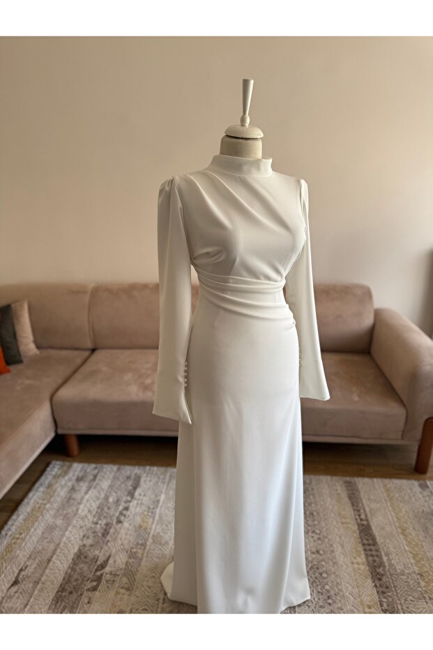 Tesettür Nikah Elbisesi - 4