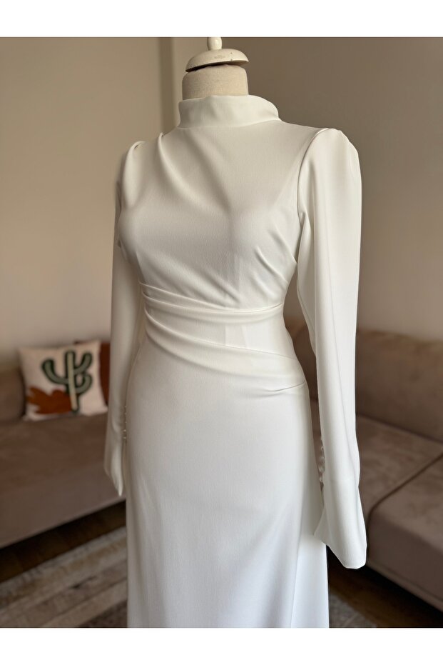 Tesettür Nikah Elbisesi - 5