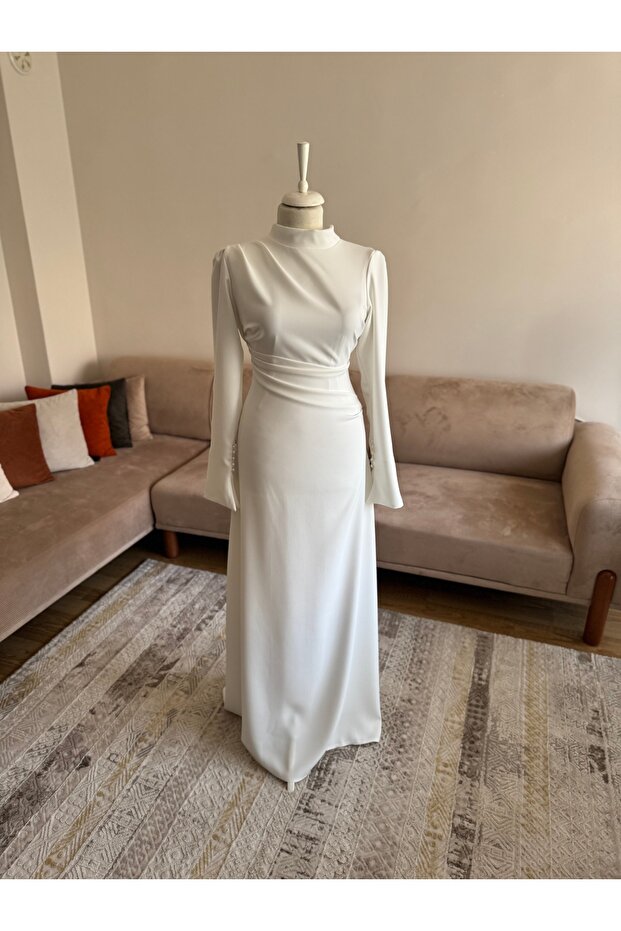 Tesettür Nikah Elbisesi - 3