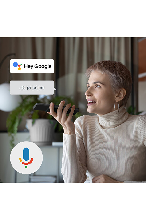 65QG5C14 65 inç 164 Ekran Uydu Alıcılı Ultra HD 4K Google Smart QLED TV - 7