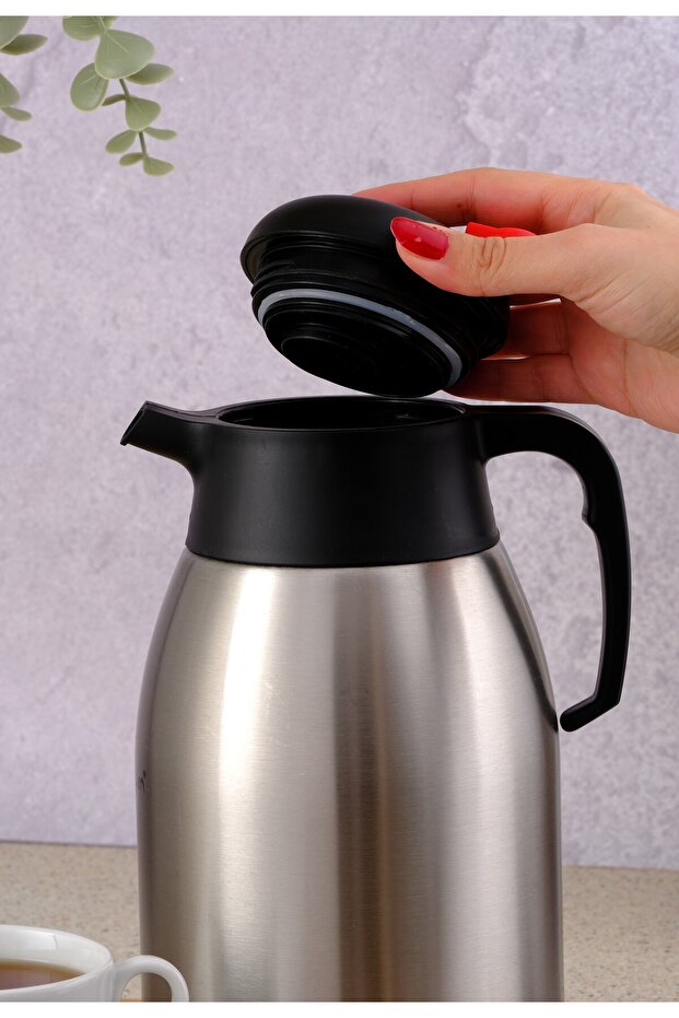 Çift Katlı Çelik Termos 2 Lt 1200a - 6