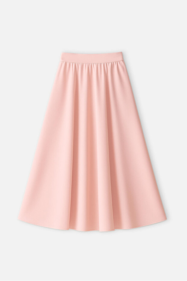 GREATED SATIN SKIRT