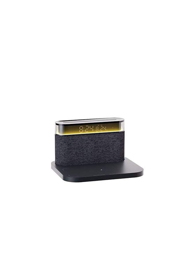 15W Fast Magnetic Wireless Charging Station ∣ Multi-Function LED Lamp, Speaker & Alarm Clock - 2