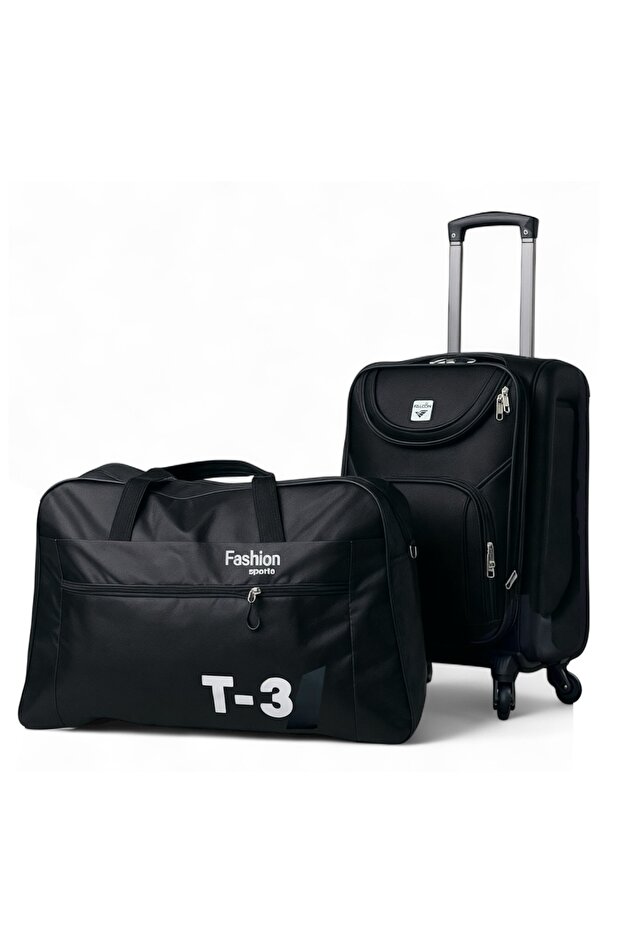 Soft Material 20 Inch (7-10kg) Luggage Lightweight Cabin Size - Durable T3 Duffle Bag Combo
