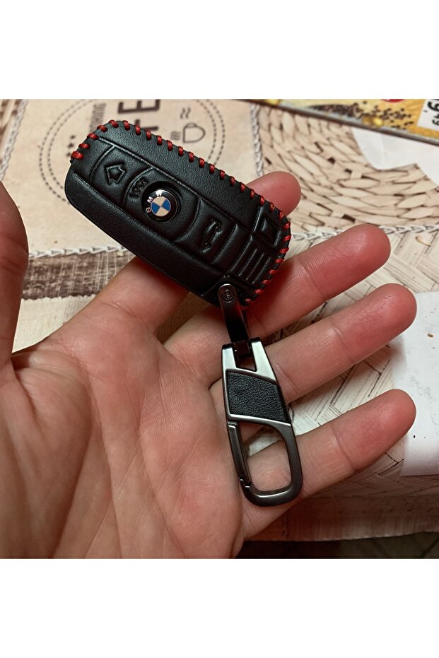 Key Case Synthetic Leather BMW E90 E60 E70 E87 E30 E34 E36 E38 E39 E46 X1 X5 Z4 - 8