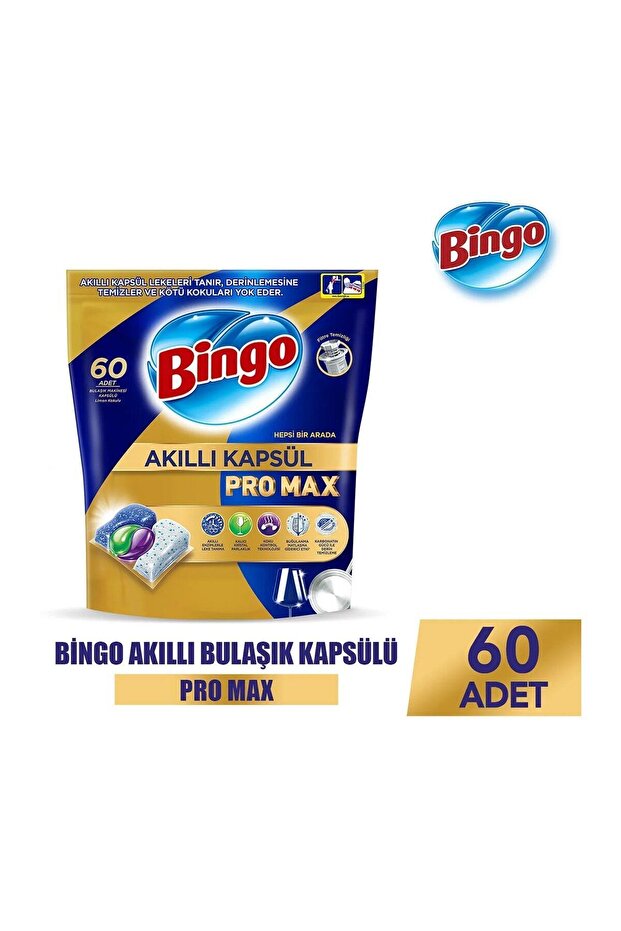 Akıllı Kapsül Pro Max Bulaşık Makinesi Tableti 60'lı x 3 Adet (180 Kapsül) - 5