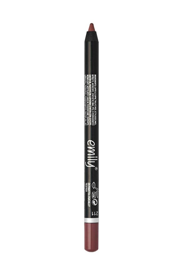 Long Lasting Lip Pencil - 211 - Dudak Kalemi - Kahverengi - 3