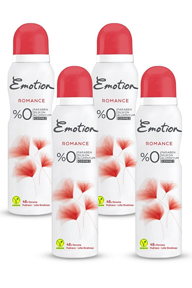 Deodorant 150 Ml Romance X 4 Adet - 2