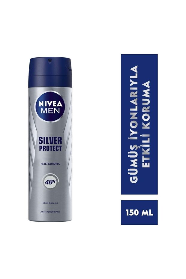 Men Silver Protect Deodorant Sprey 150 ml - 2