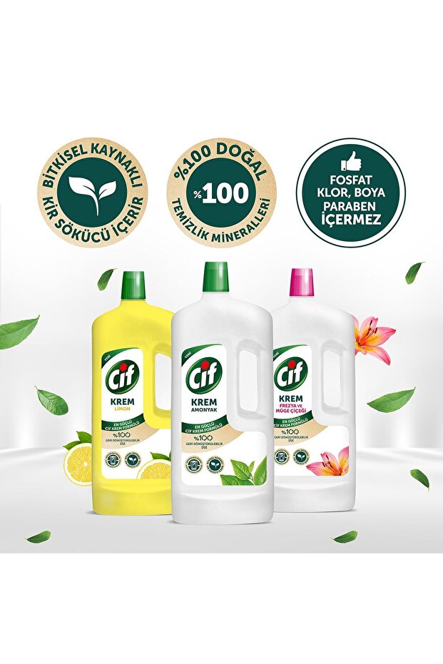 Krem 1500 ml Amonyaklı - 8