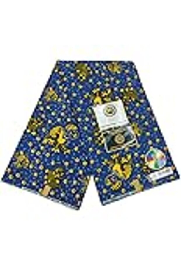 African Fabric 100% Cotton Hitarget Wax 6 Yards