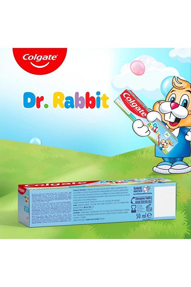 Dr.Rabbit Bubblegum Toothpaste 50ml - 4