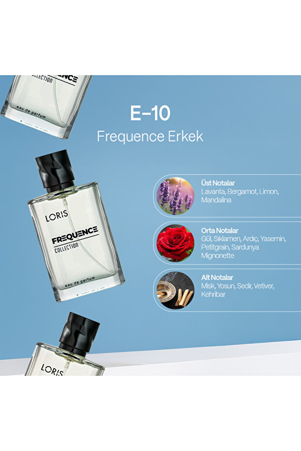 E-010 Frequence Erkek Edp Parfüm 50 ml - 4