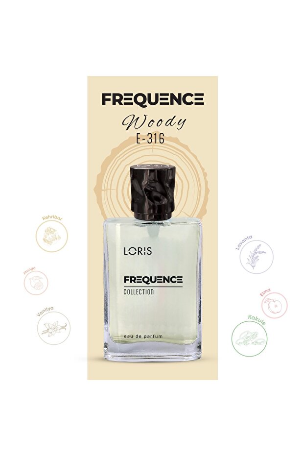 E-316 Frequence Parfume Edp 50ml Erkek Parfüm - 5