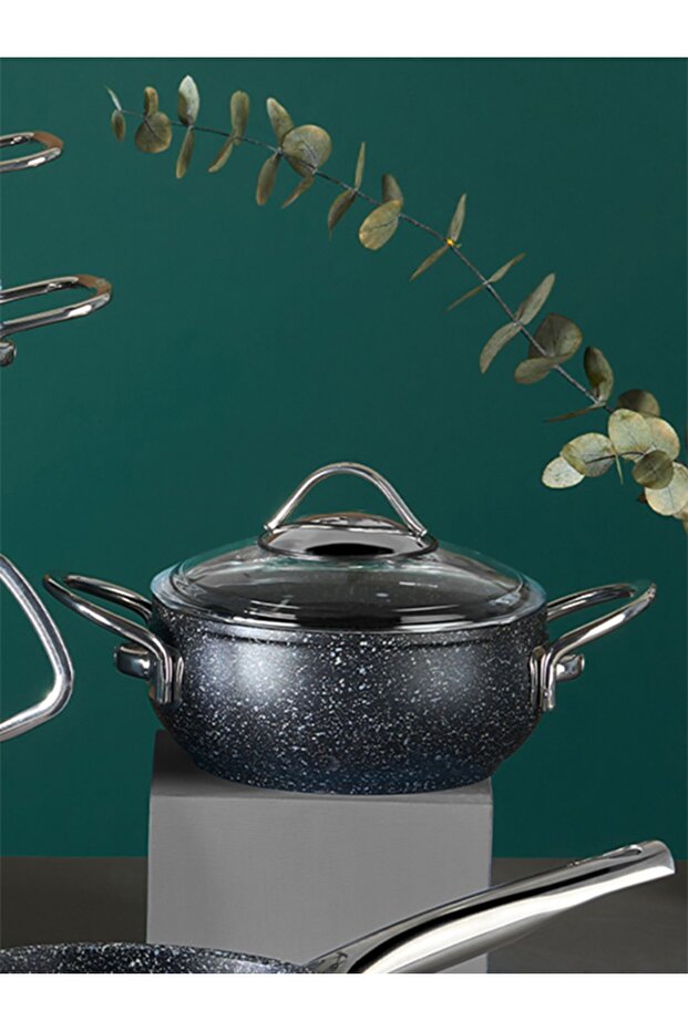 Black Lıne 6 Parça Güveç Midi Set - 4