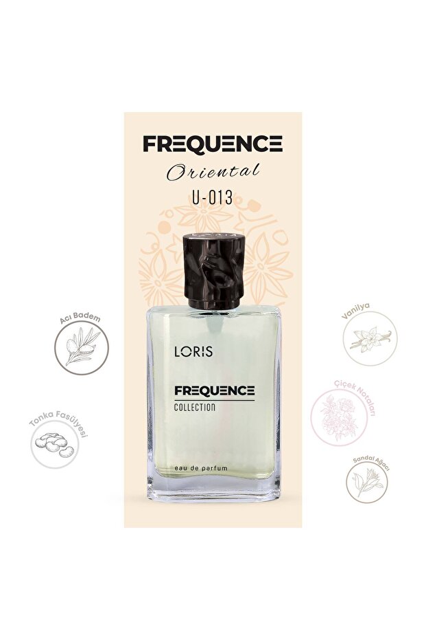 U-013 Frequence Unisex EDP Parfüm 50 ML - 4