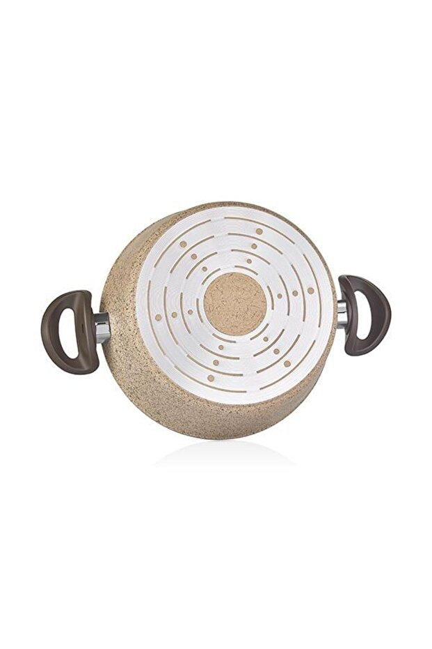 وعاء عميق كريمي 28 سم - 5