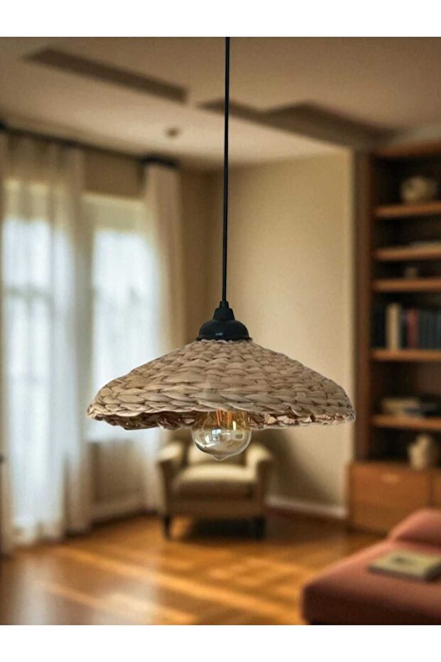 EMMA HASIR AVİZE AYDINLATMA (SADECE HASIR KISMI İLE GÖNDERİLMEKTEDİR) - 5