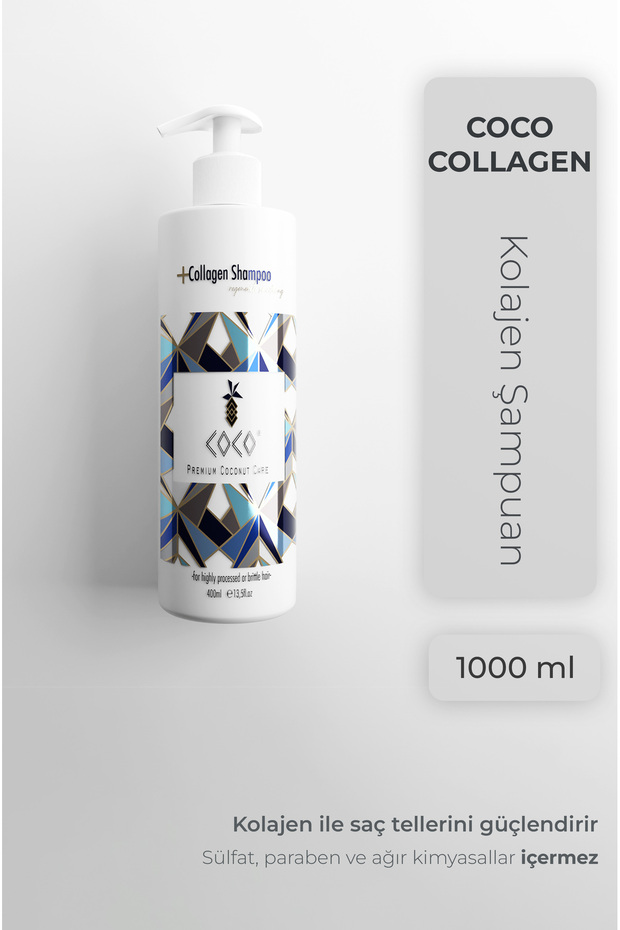 Coco Collagen Şampuan 400 ml - 1