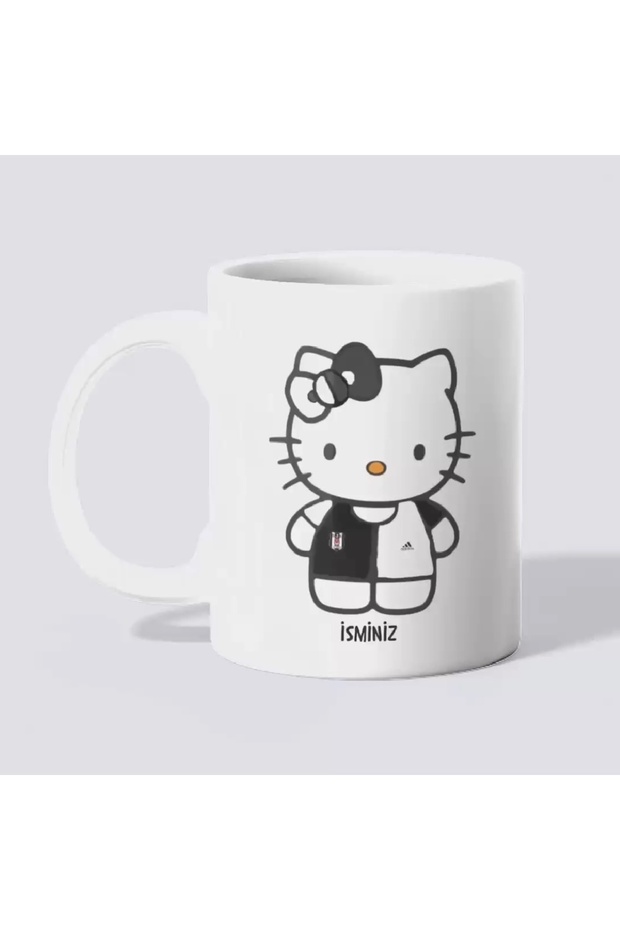 Hello Kitty Taraftar Baskılı Kupa - 6