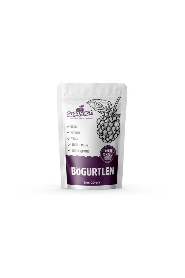 Freeze Dried Blackberry 20g
