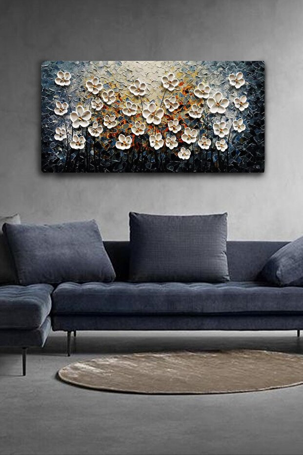 Daisies Kanvas Tablo - 1