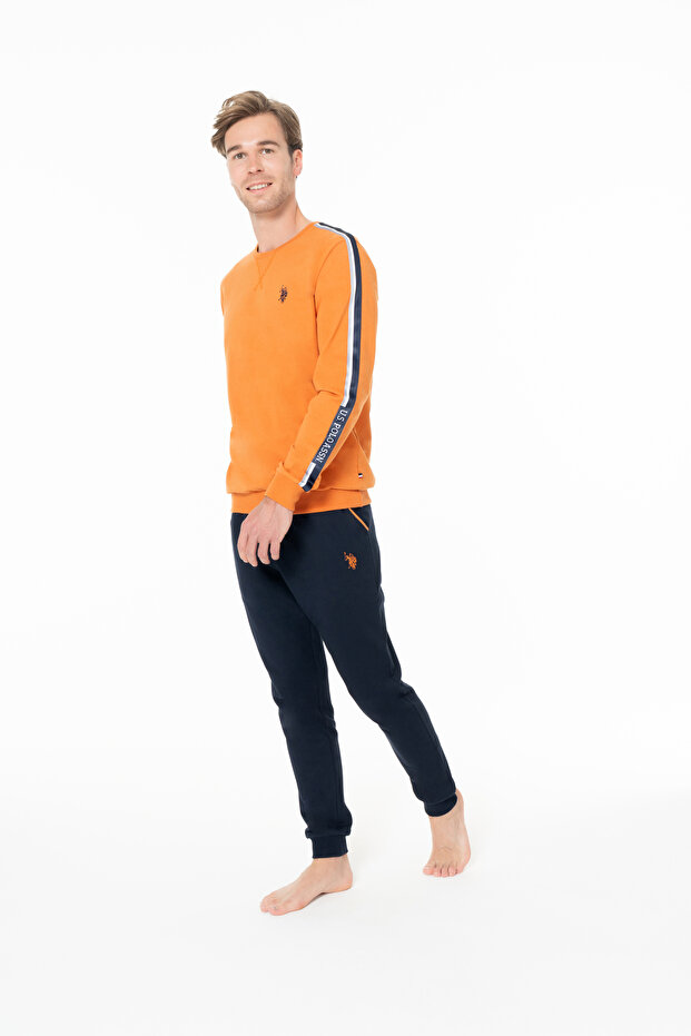 U.S. Polo Assn. Men's Orange Home Wear