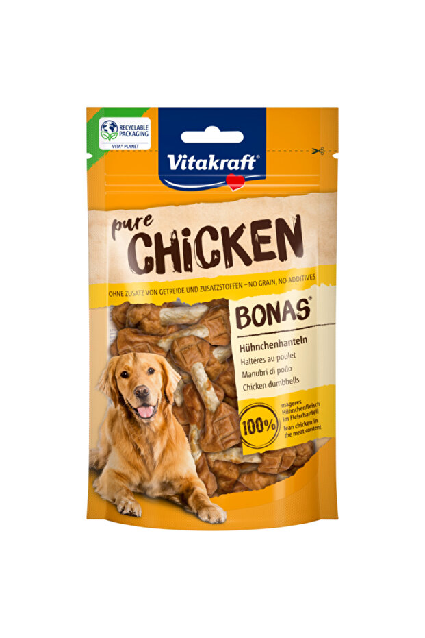 CHICKEN chicken dumbbell, 80g, Dog