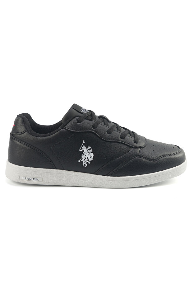 Women's Black Sneakers - Bold Rugged Style with Durable Sole for Outdoor Wear