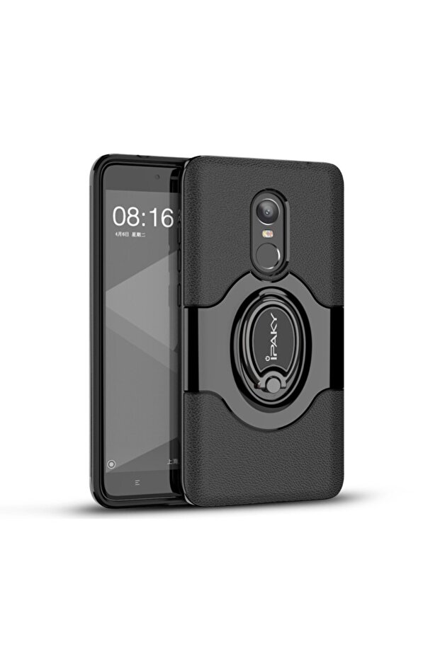 Protective Case for Xiaomi Redmi Note 4X Ring Black - 3