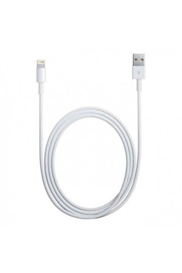 Cablu iPhone Lightning Alb 1m - 1
