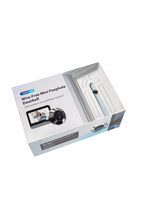 Smart Wireless Peephole with Motion Detection and Phone Viewing - 3