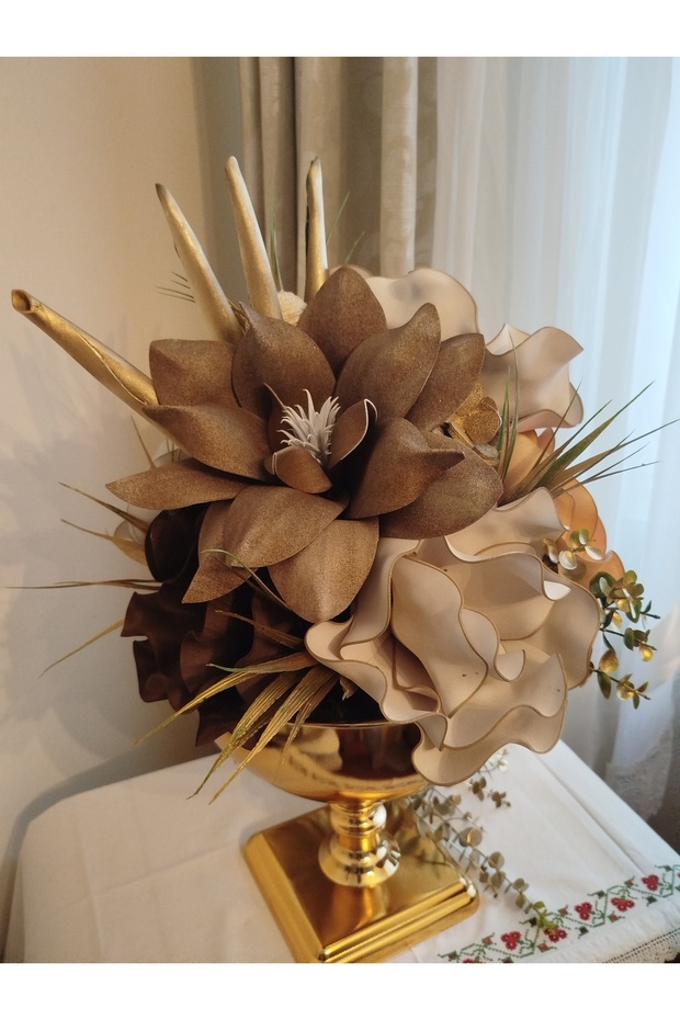 Yapay çiçekler lateks aranjman - 2