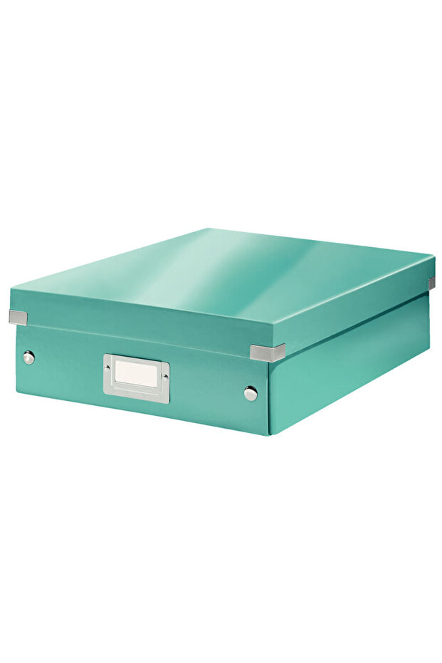 WOW Click&Store foldable laminated cardboard filing box with lid - 13