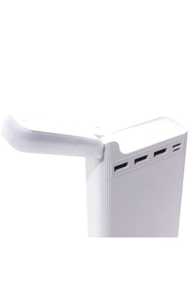 Portable Battery J62 30000mAh, 3xUSB Output, White - 2