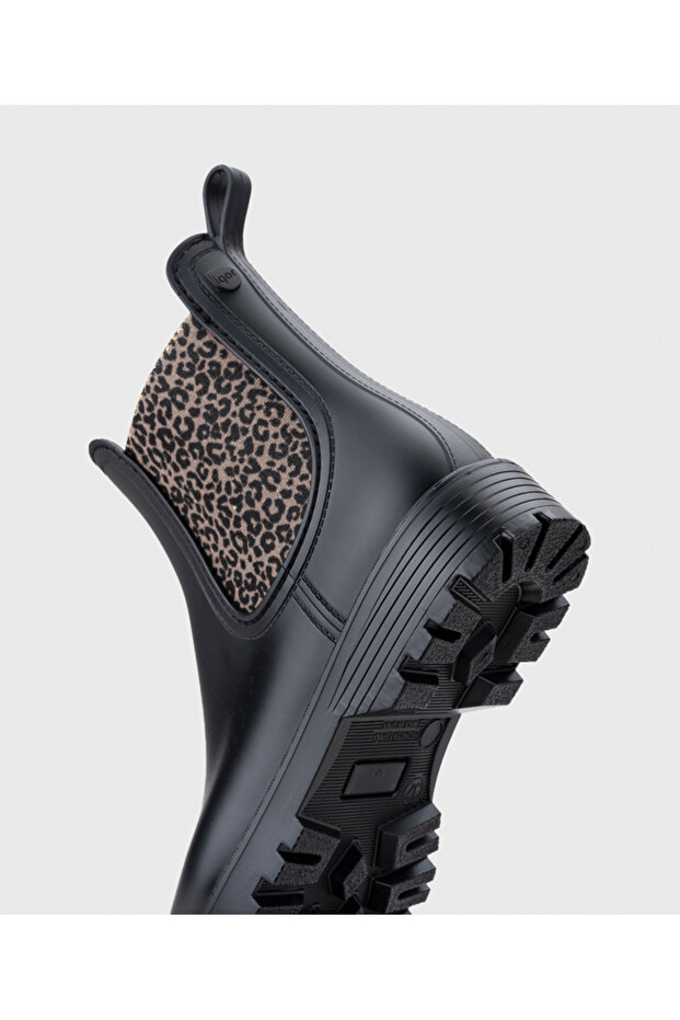 W10331 TRAK BASIC LEO Siyah Kadın Yağmur Botu - 3
