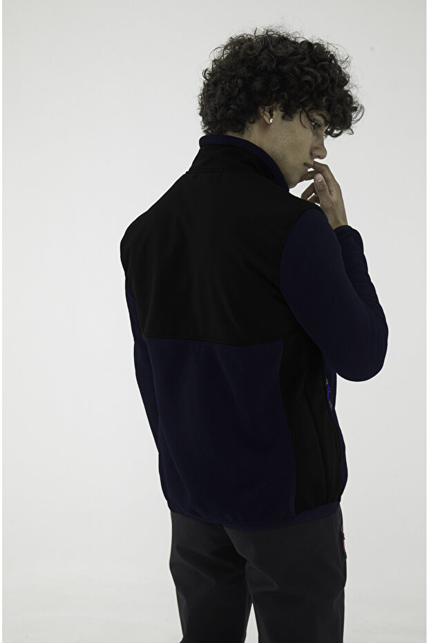 Erkek Softshell Garnili Polar - 5