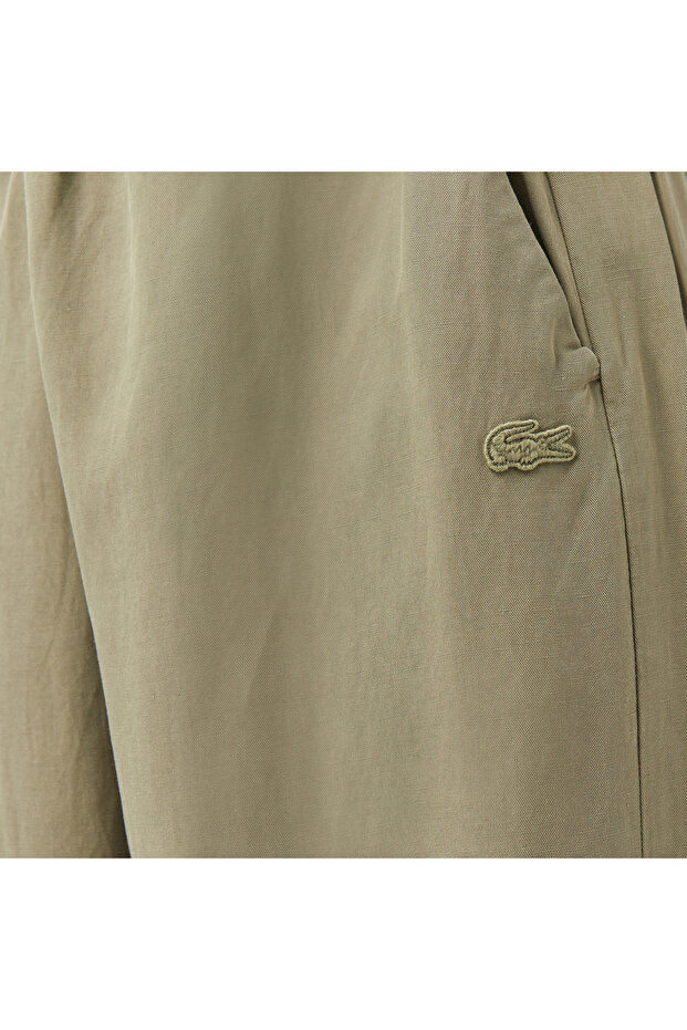 Kadın Relaxed Fit Haki Pantolon - 6