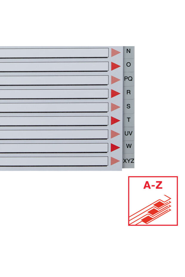 Plastic index A4 index A-Z - 3
