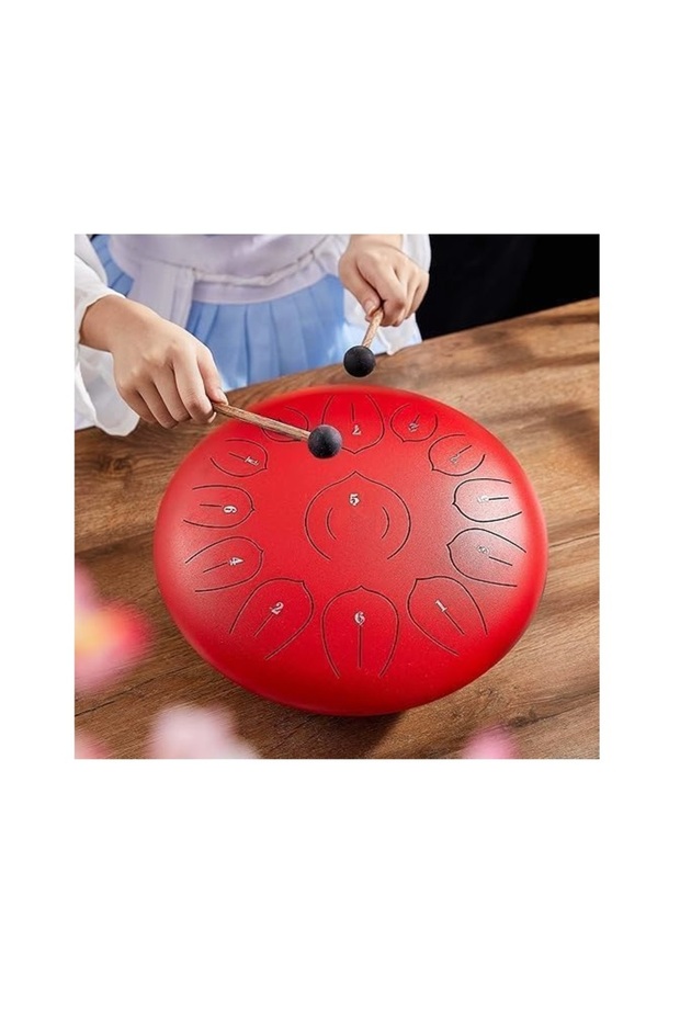 Steel Tongue Drum Percussion Instrument -Handpan Drum with Bag And Mallets