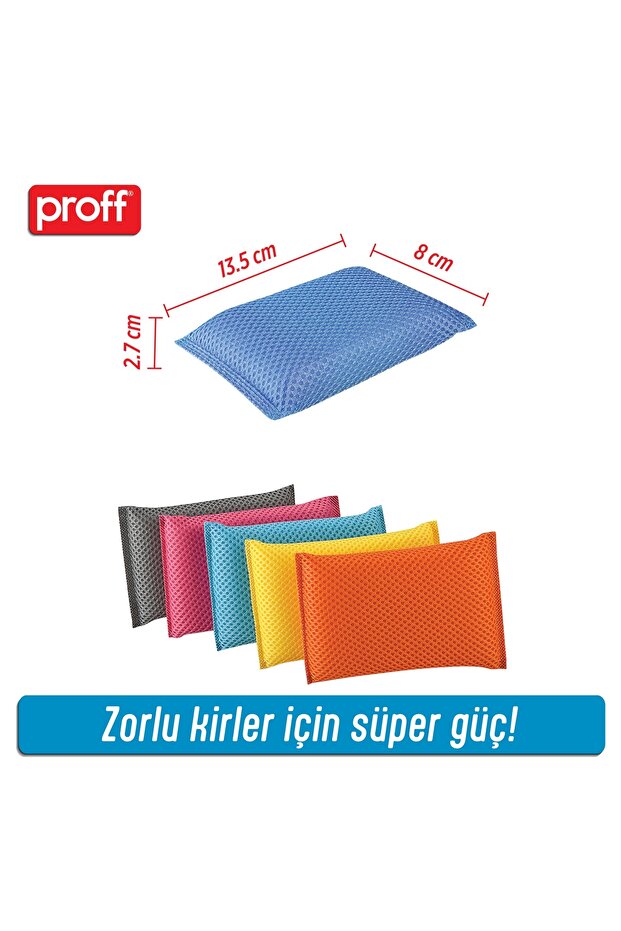 Süpper Fileli Sünger - 6 Adet - 2