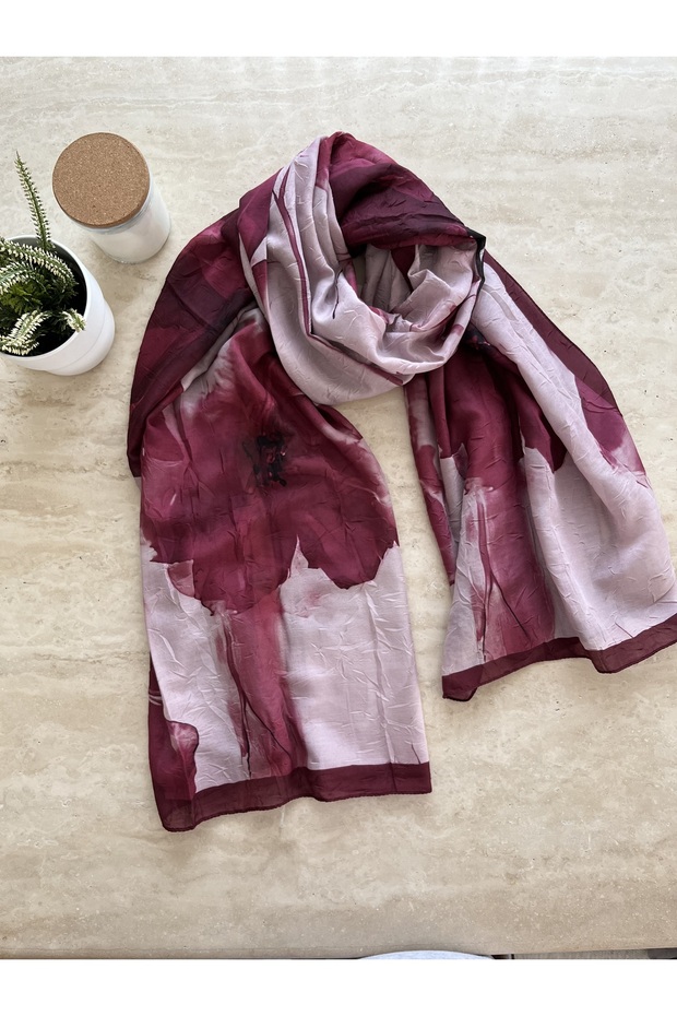 DESENLİ BAMBU KRAŞ ŞAL - 1